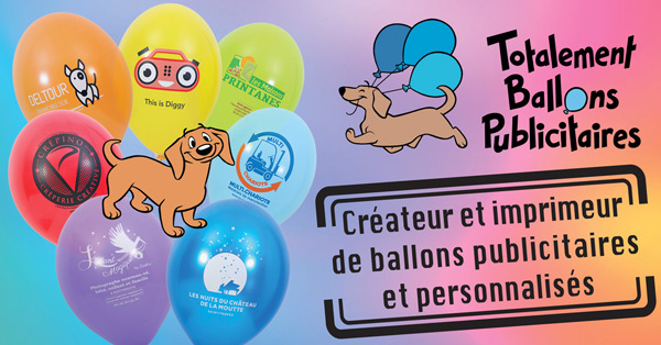 Créateur et imprimeur de ballons publicitaires