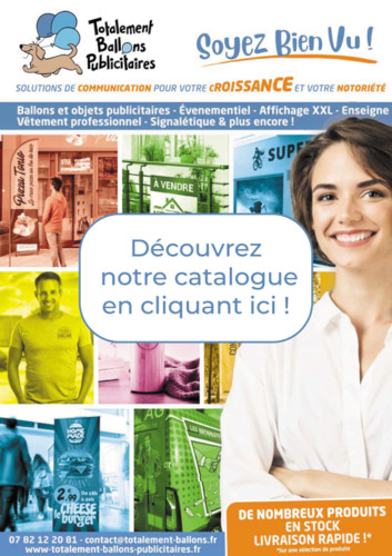 Catalogue objets pub et communication TBP